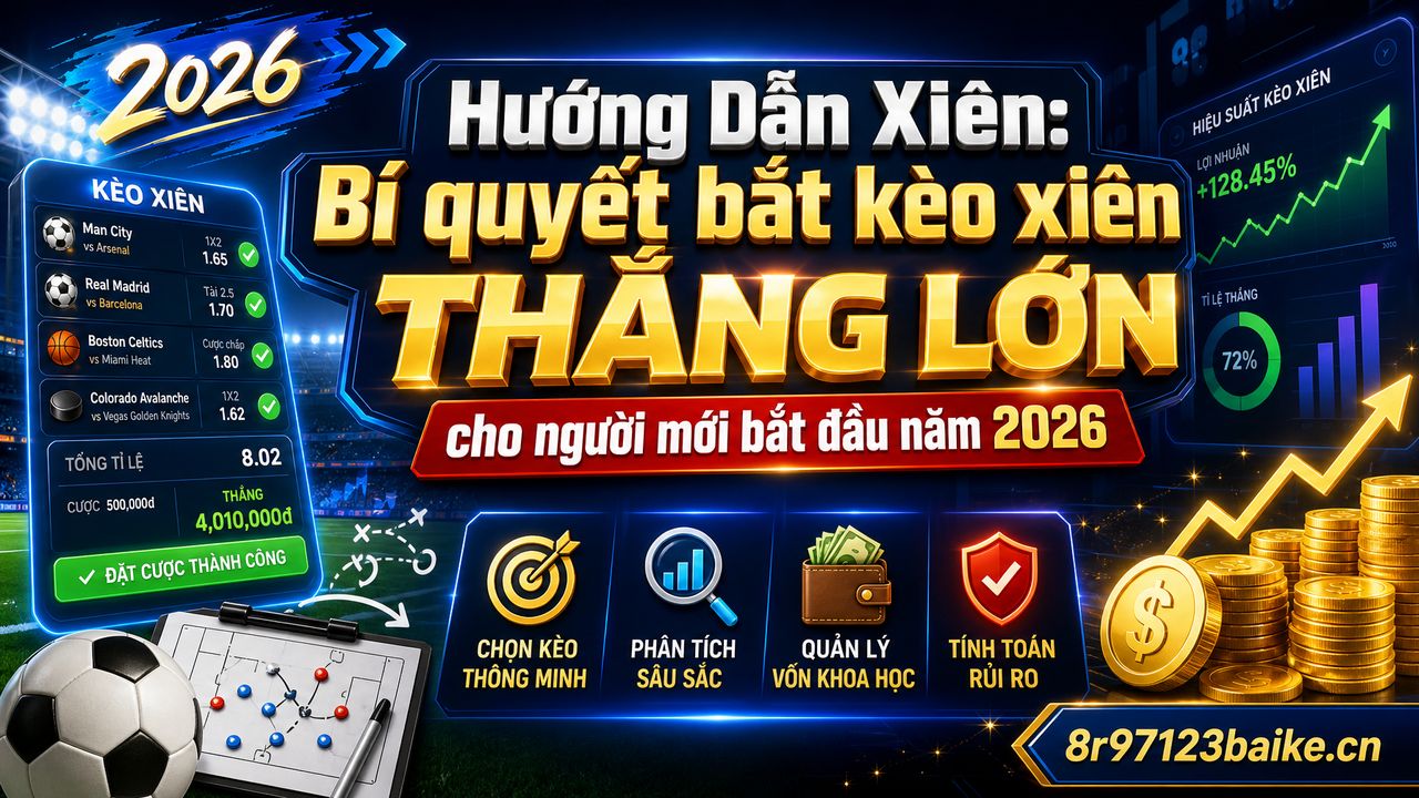 Hướng Dẫn Xiên: Bí quyết bắt kèo xiên thắng lớn cho người mới bắt đầu năm 2026