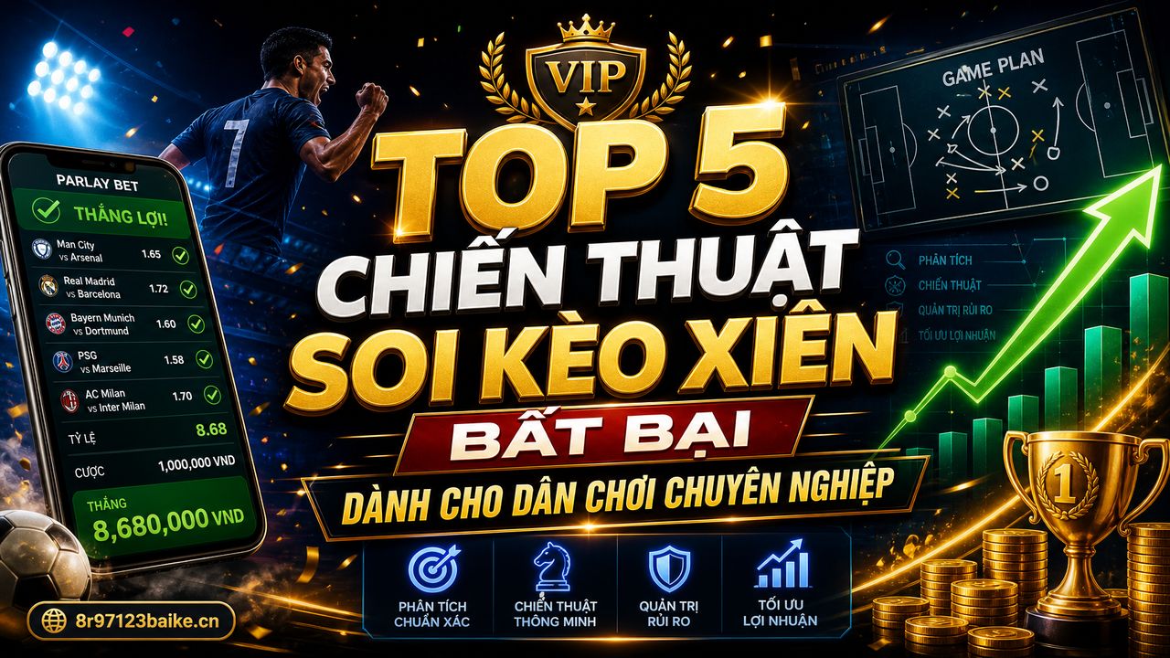 Top 5 chiến thuật soi kèo xiên bất bại dành cho dân chơi chuyên nghiệp